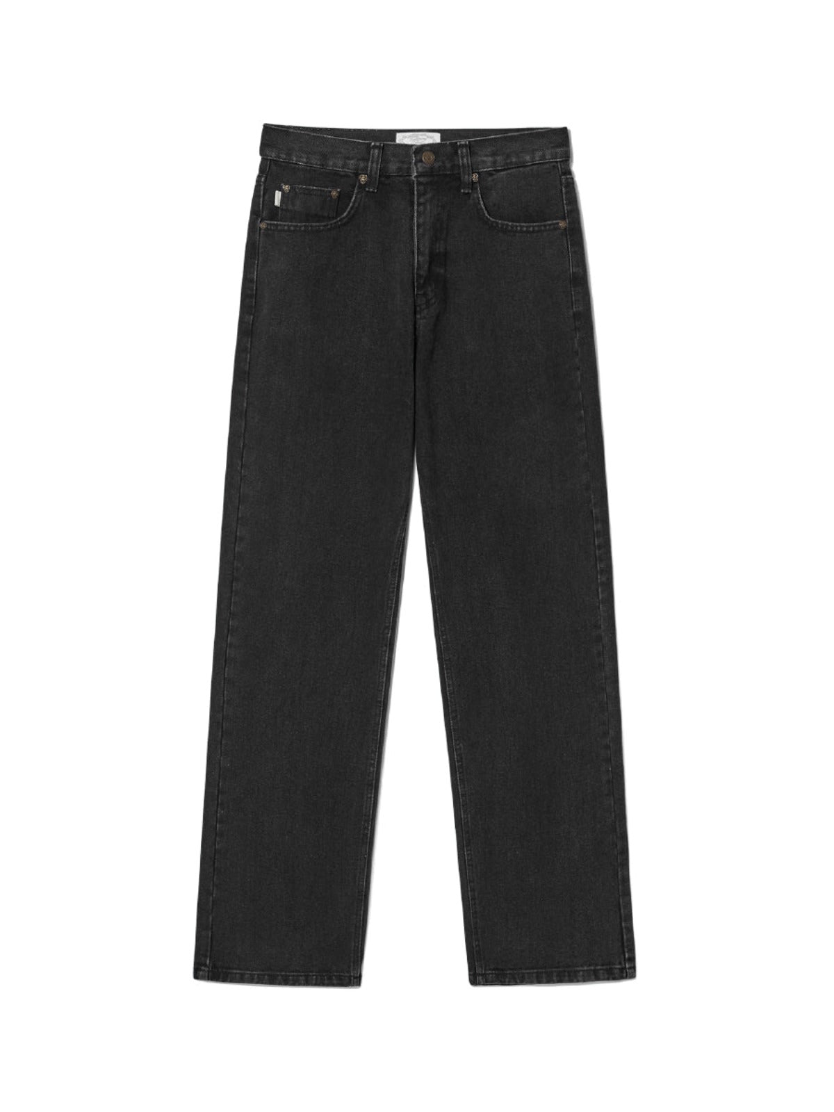 93 Mid-rise Loose Fit Jeans In Black