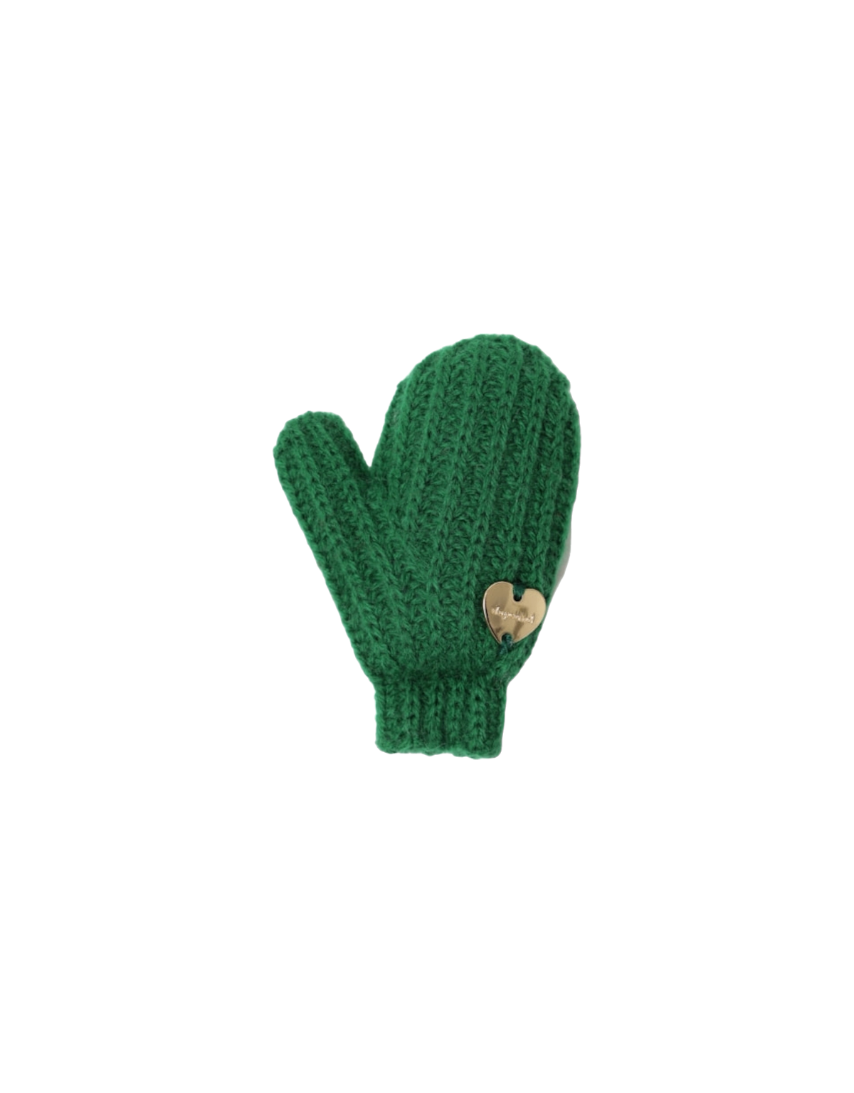 Knit Gloves Griptok In Green