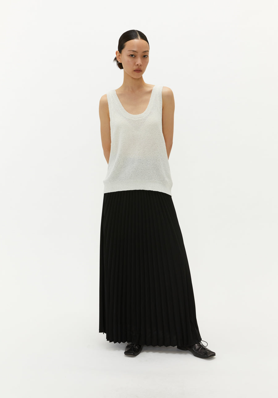 High waisted hotsell pleated skirt zara