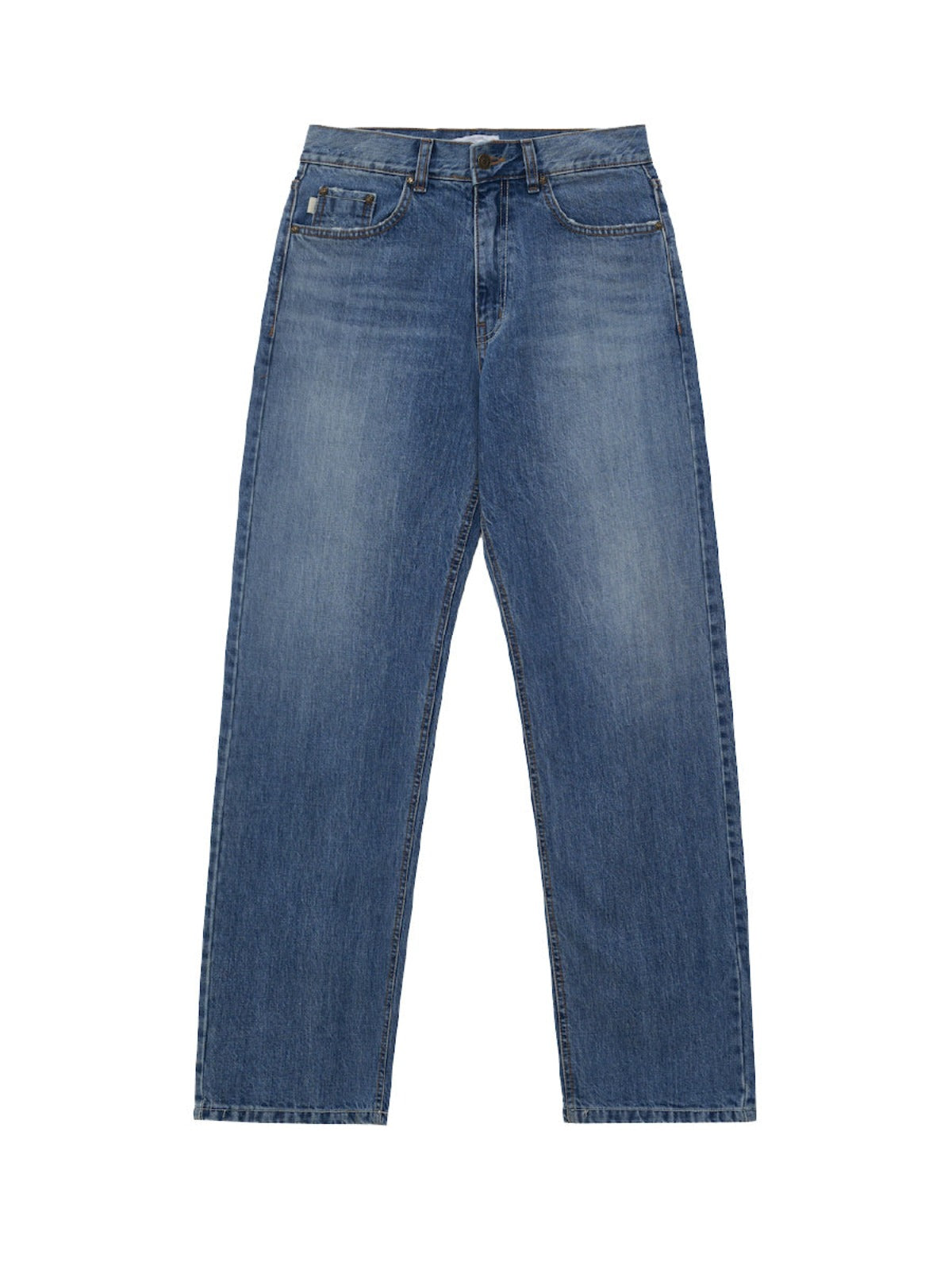93 Mid-rise Loose Fit Jeans In Blue