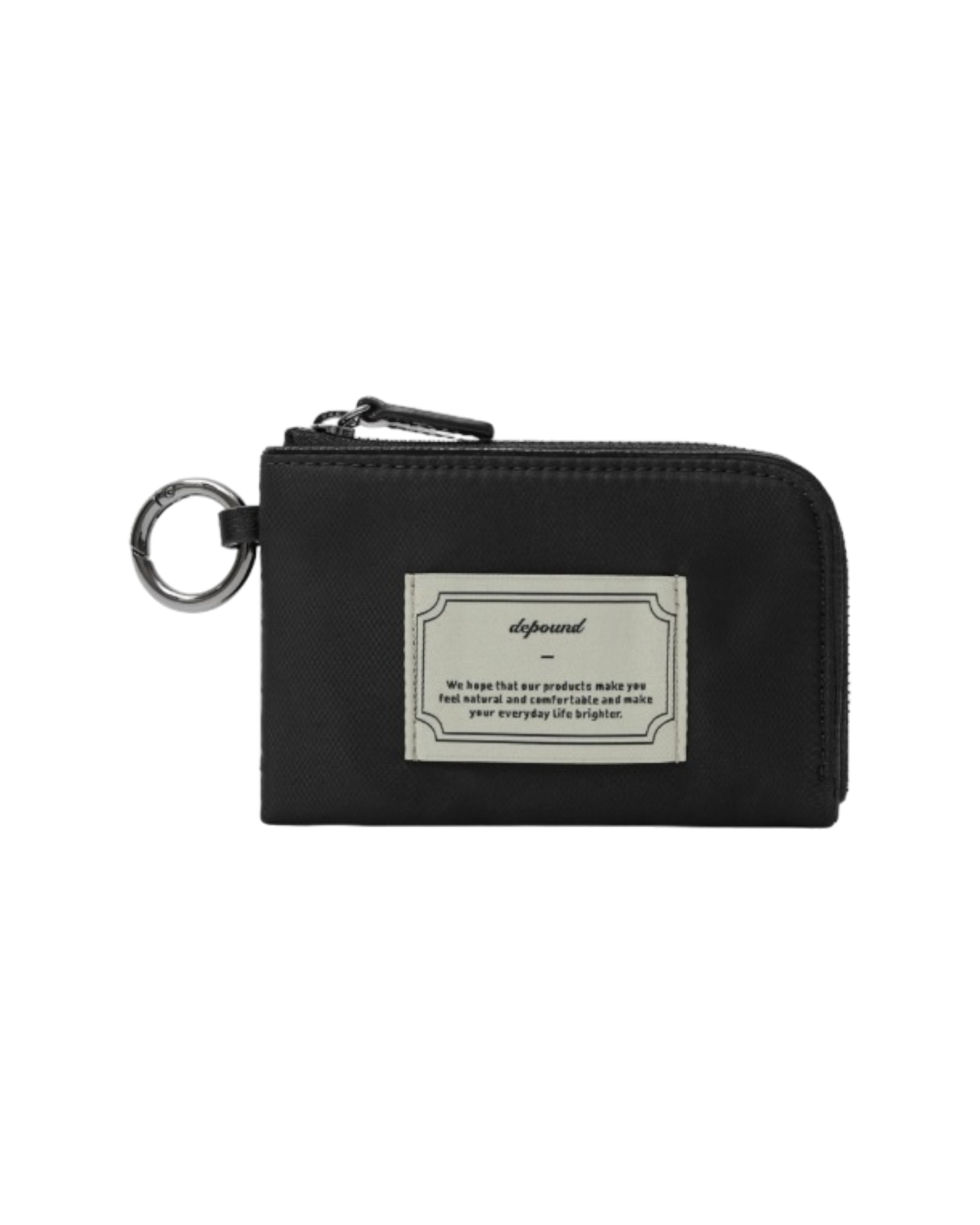 Foret Zip-wallet In Black