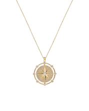 Purpose Compass Pendant Necklace