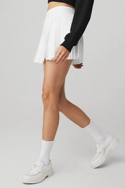 Aces Tennis Skirt In White