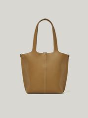 Panier Shoulder Bag In Tan Brown