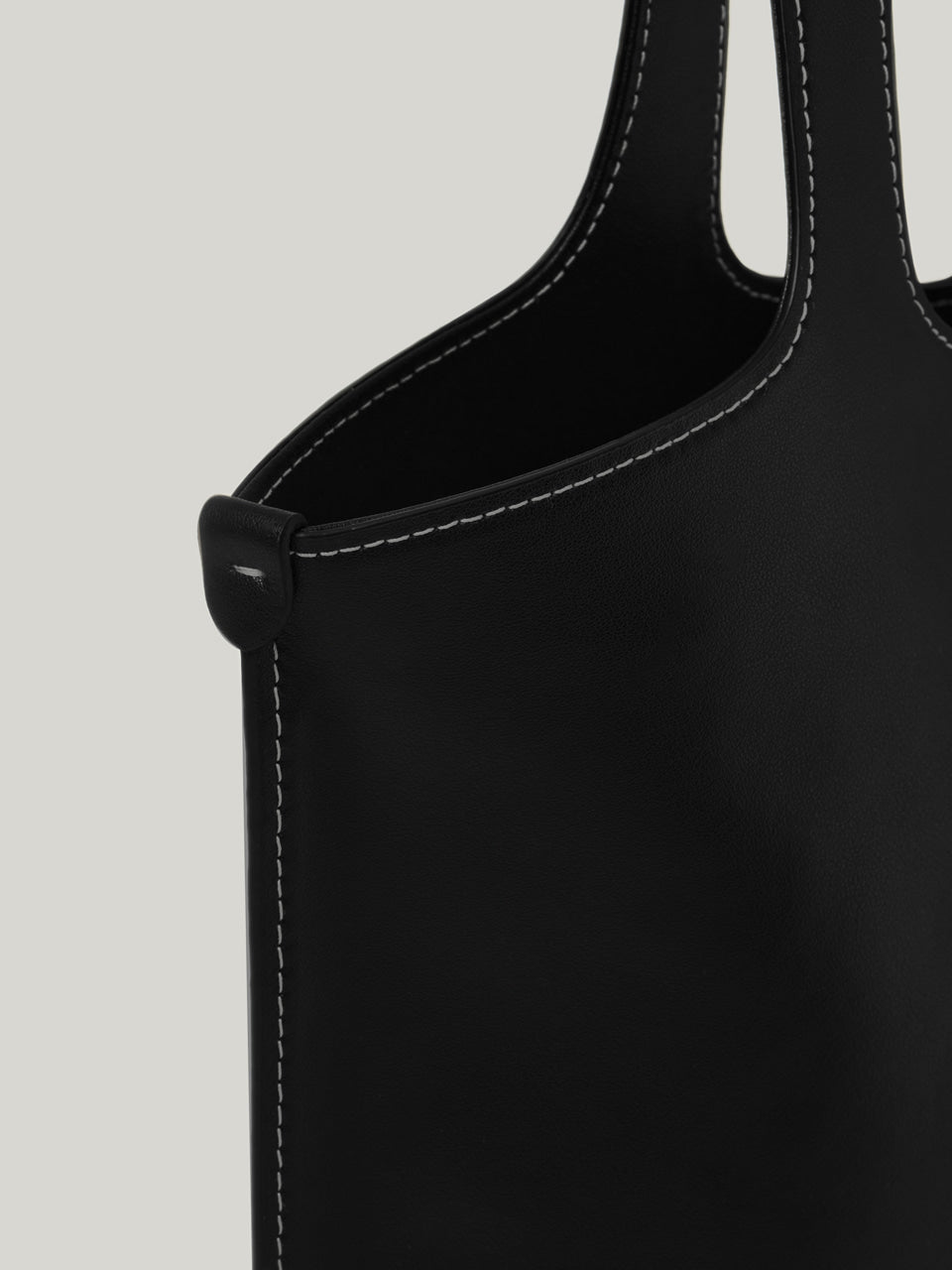 Panier Shoulder Bag In Soft Black