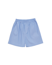 Leka Shorts In Dark Blue Stripe