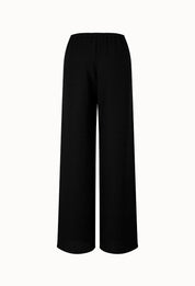 Summer Layered Pants In Black