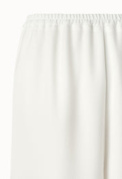 Summer Layered Pants In White