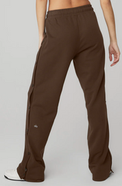 Courtside Tearaway Snap Pant In Expresso
