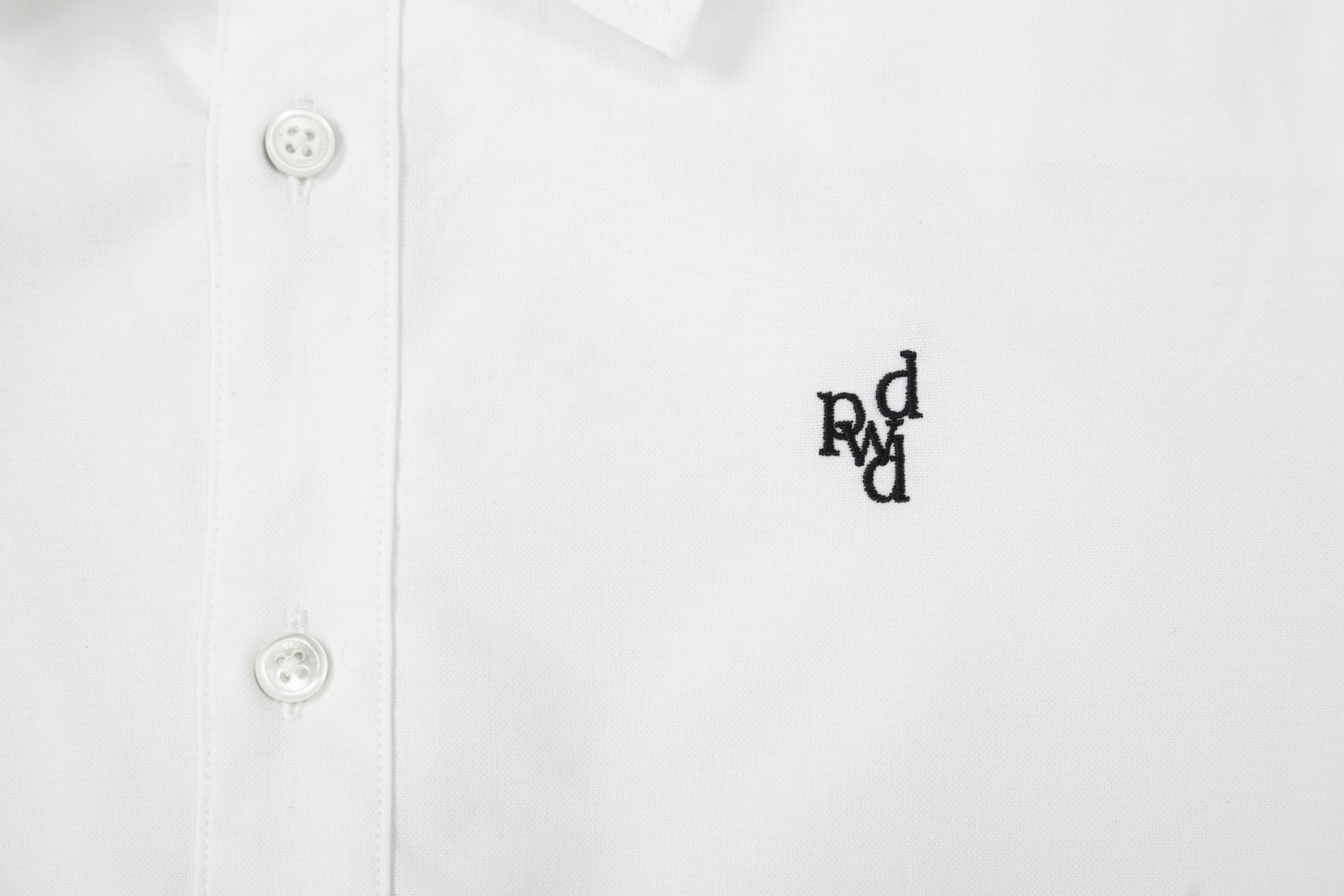 Dpwd Logo Standard Shirts In White