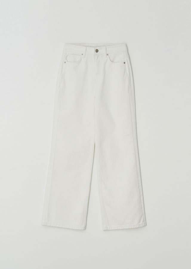 Calik Denim Pants In White