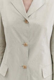 Anorak Single-breasted Jacket In Light Khaki