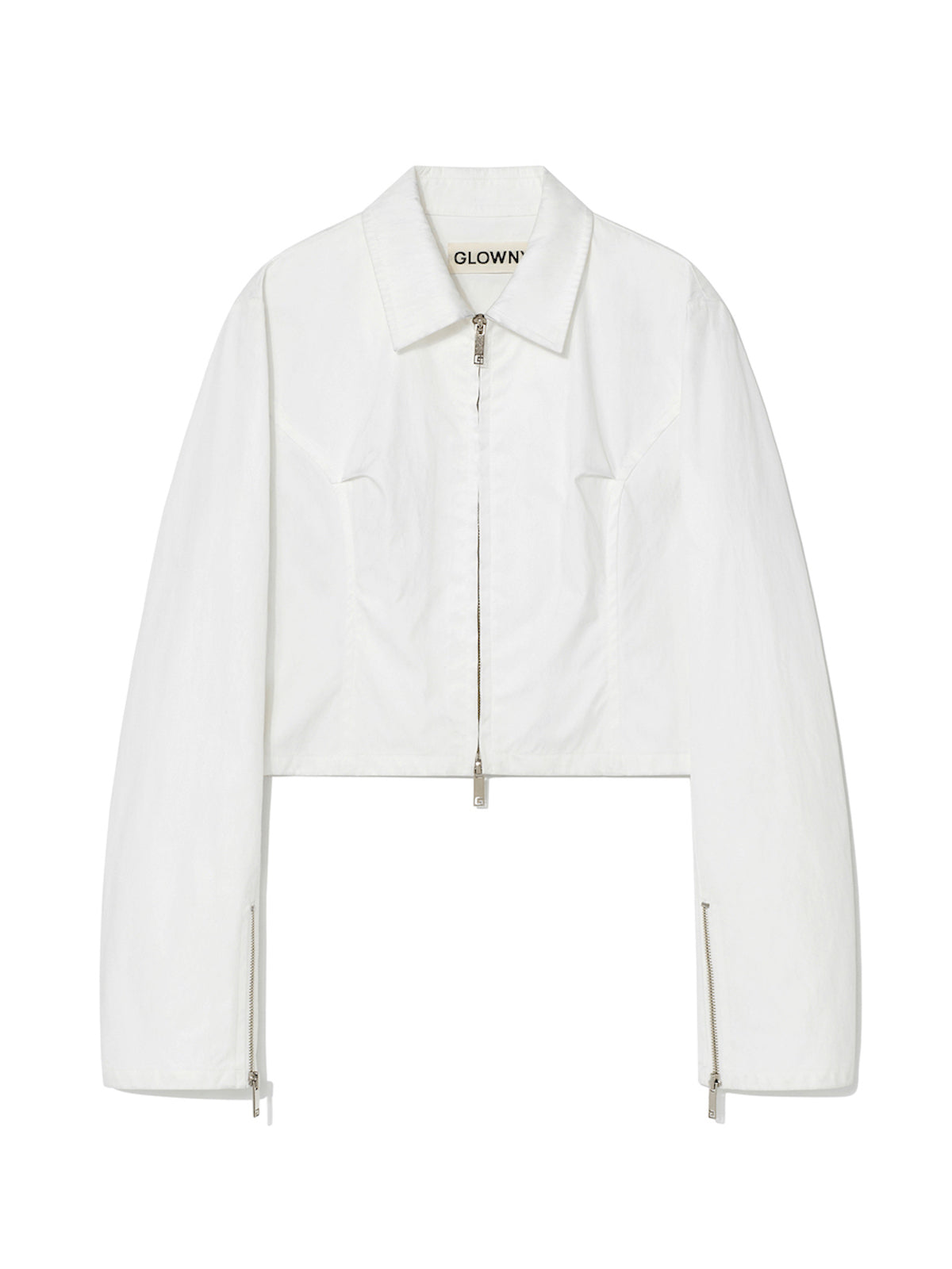 白色制服短襯衫夾克