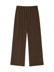 Province Eyelet Pants In Chocolate