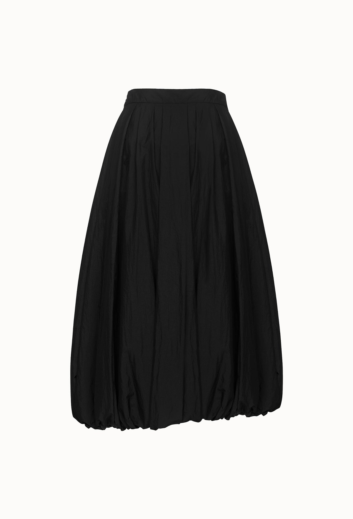 Volume Puffy Skirt In Black
