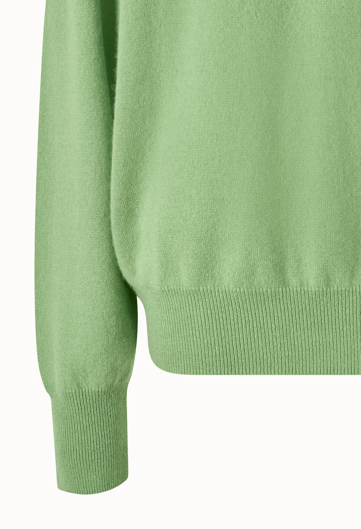 Cashmere 100 Raglan Turtleneck Sweater In Apple Green