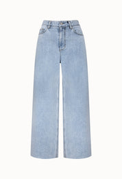 820 Wide-leg Denim Jeans In Blue