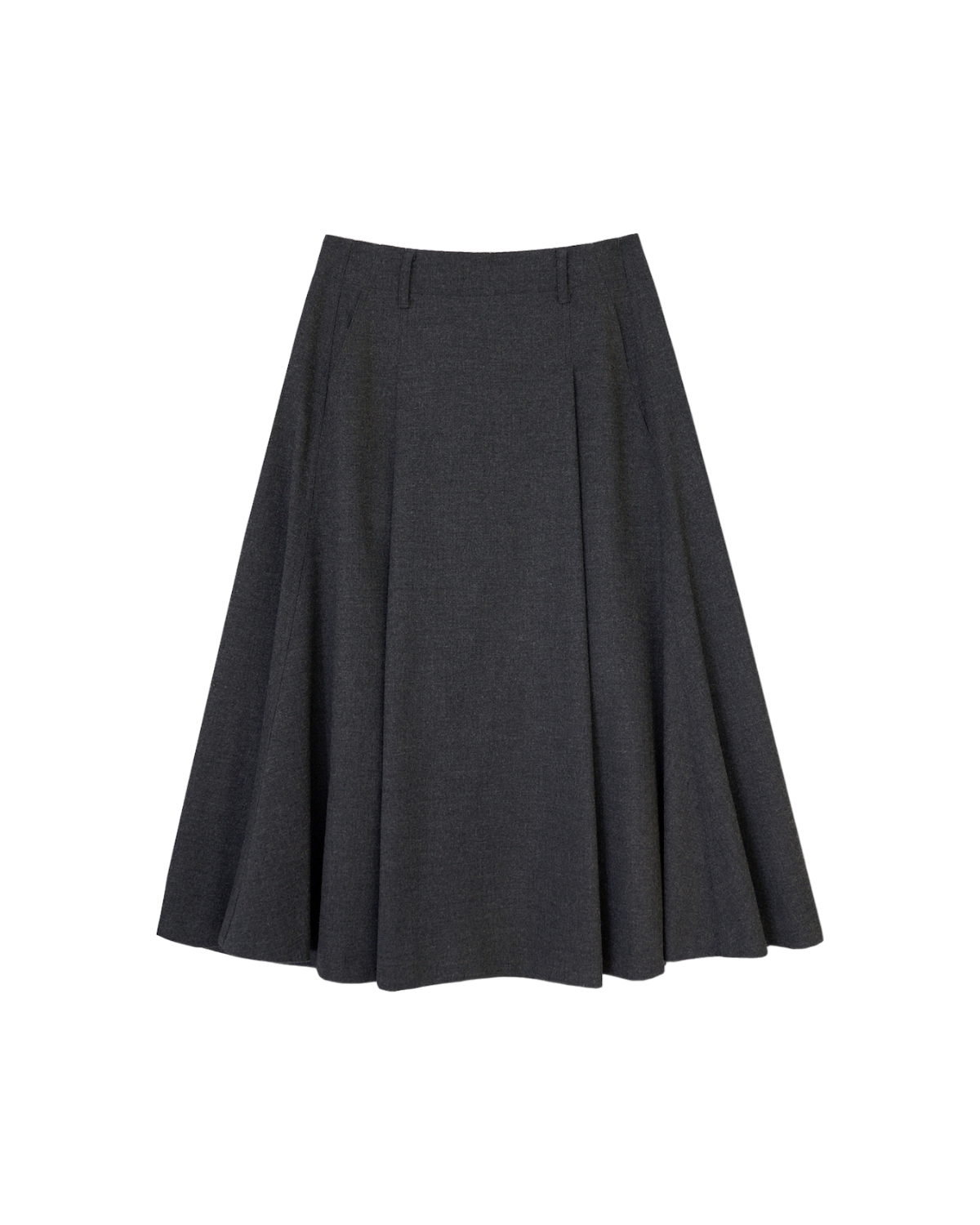Balmy Hul Skirt In Charcoal