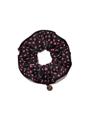 Charm Scrunchie In Black Cherry