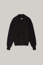 Shawl Collar Cardigan In Black
