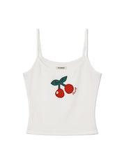 Fruity Tank Top In Cherry