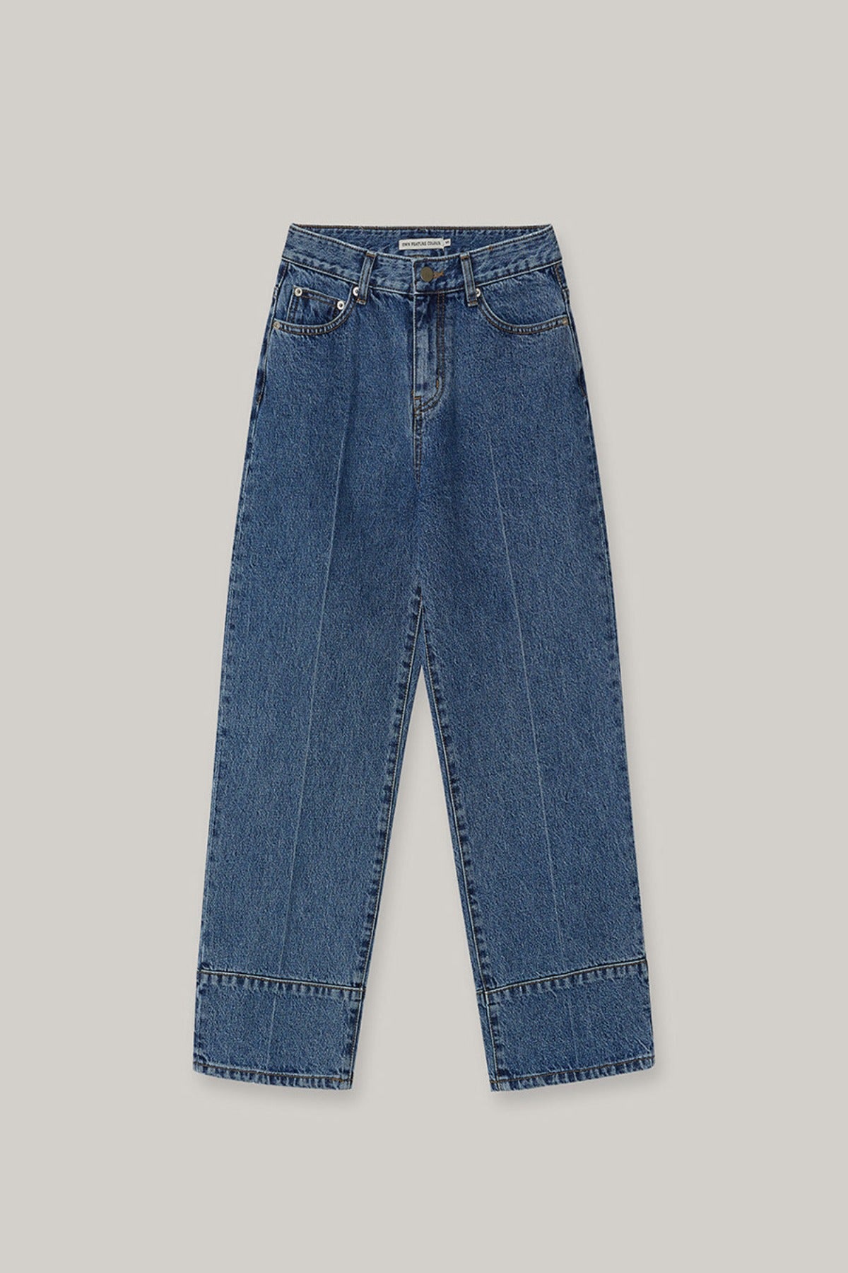 Section Denim Pants In Medium Blue