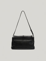 Journal Puffer Bag In Soft Black