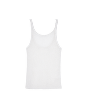 U-neck Chunky Knit Vest In White