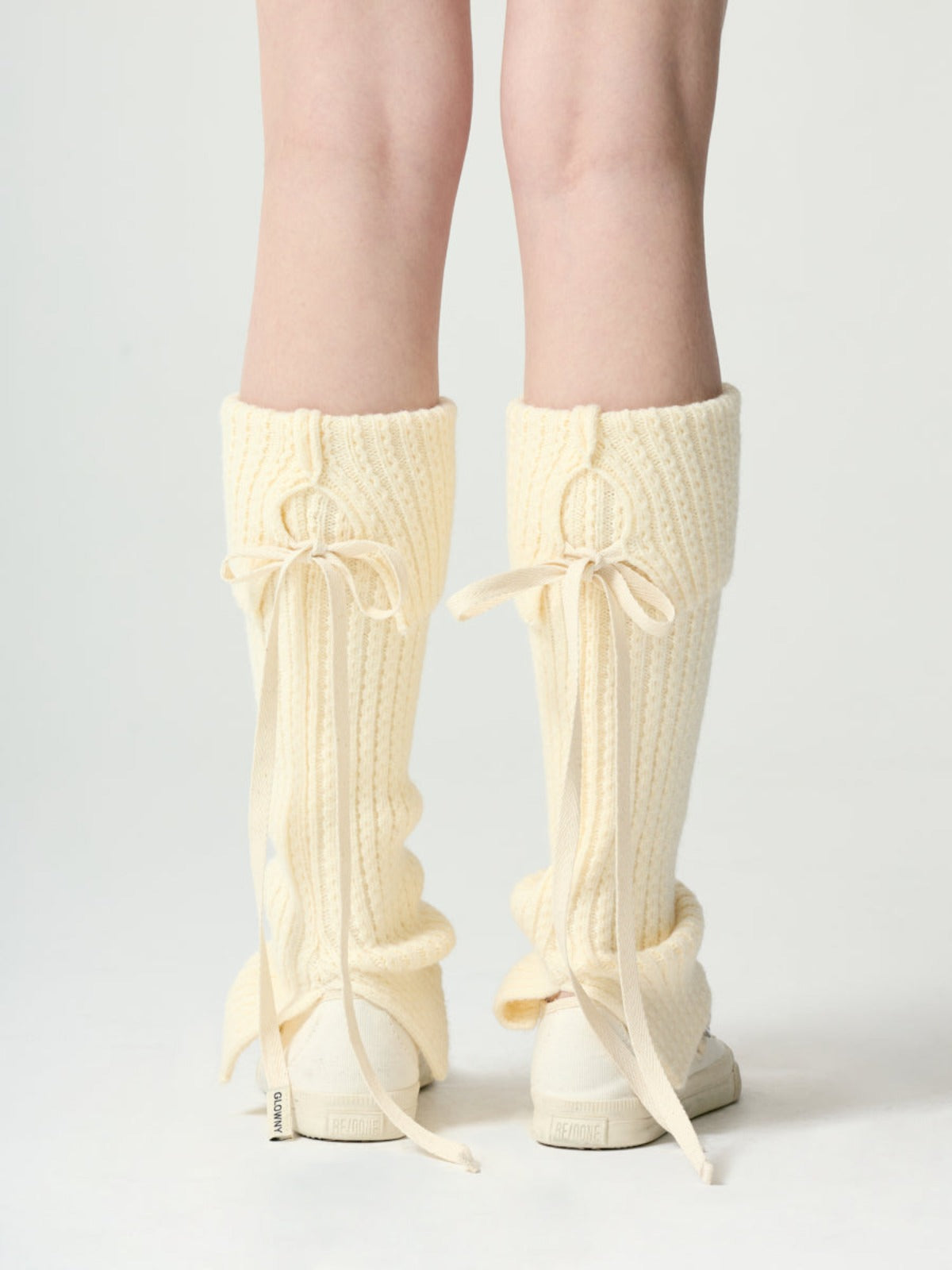 Isa Knit Warmer In Cream
