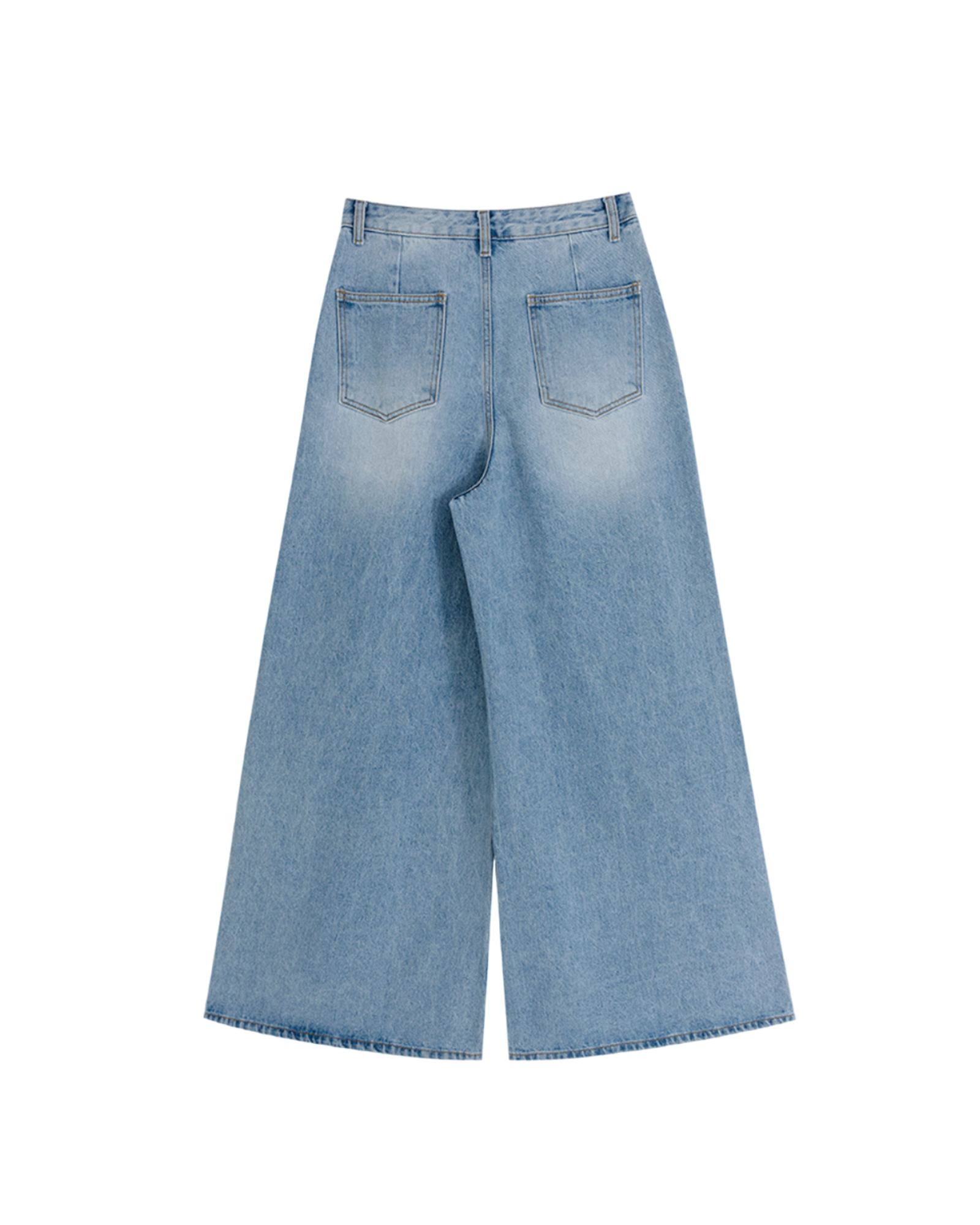 Hackney Wide-leg Pants In Light Blue