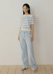 Cone Mills No.3645j Denim Pants In Blue