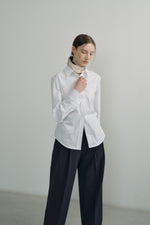Hourglass Span Shirt In Ivory