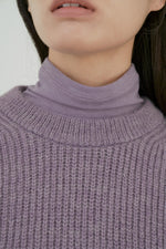 Eco-mohair Sweater In Lavender