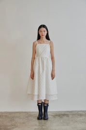 Tav Signature Layered Dress In White