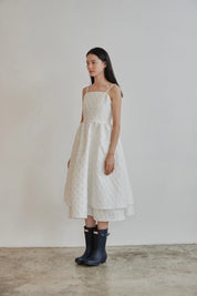 Tav Signature Layered Dress In White