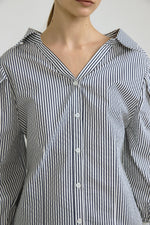 Cotton Off-shorder Shirts In Navy
