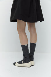 Flare Mini Skirt In Black
