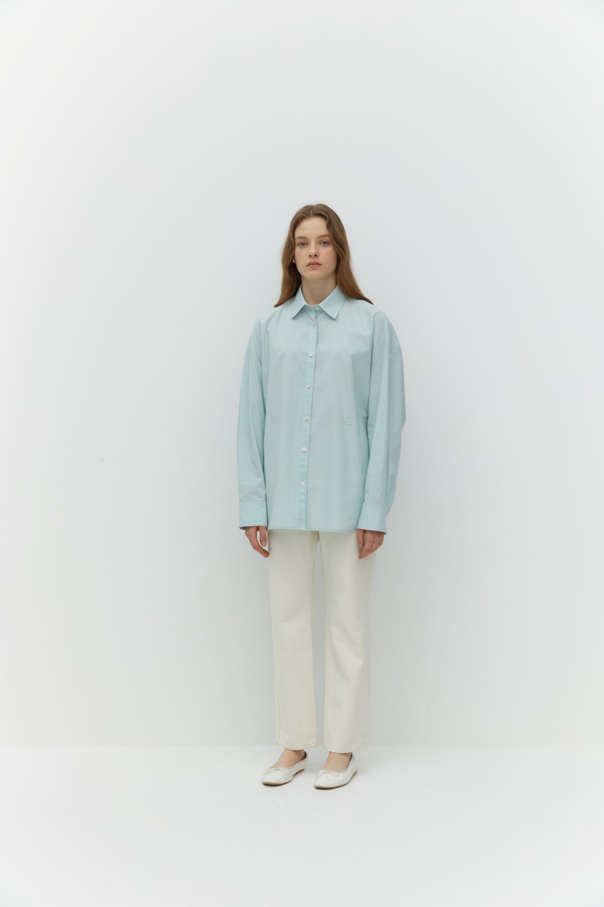 Oversized Shirts In Light Green