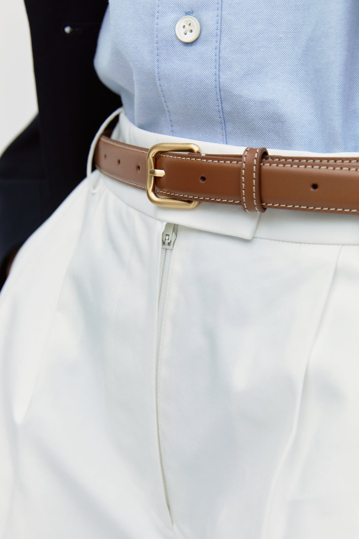 Standard Leather Belt (20mm) In Brown