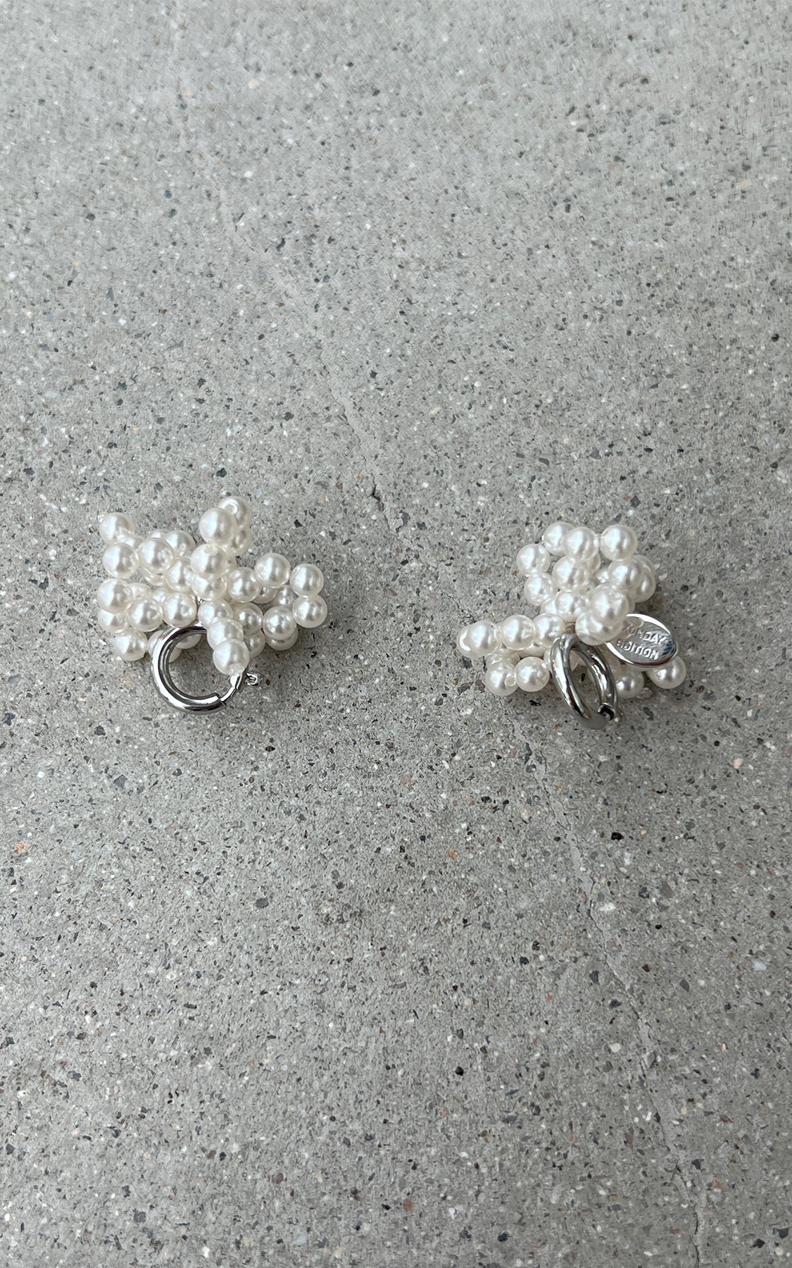 Pearl Pull Bow Shoelace Charms(Set)