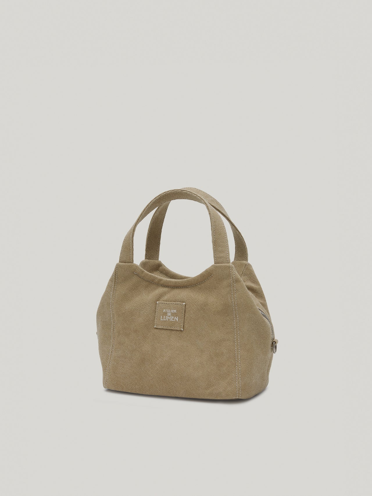 Poco Cooler Bag In Canvas Ecru