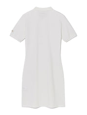 Heritage Polo Dress In White
