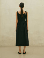 Ribbon Dress-2 In Black