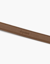 Basic Leather Belt In Brown