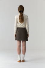 Gold Point Turtle Neck Knit In Ivory