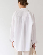 Oversized Shirts In White