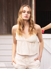 Sophie's Summer Top In Ivory