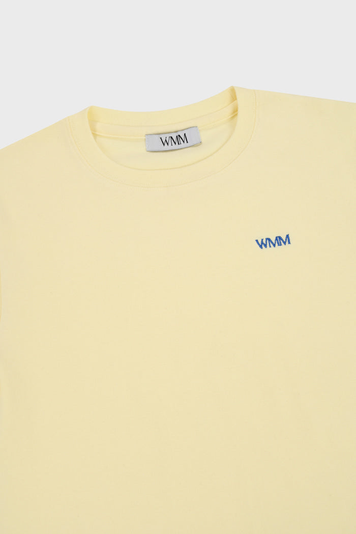 WMM Small Logo T Shirt In Lemon