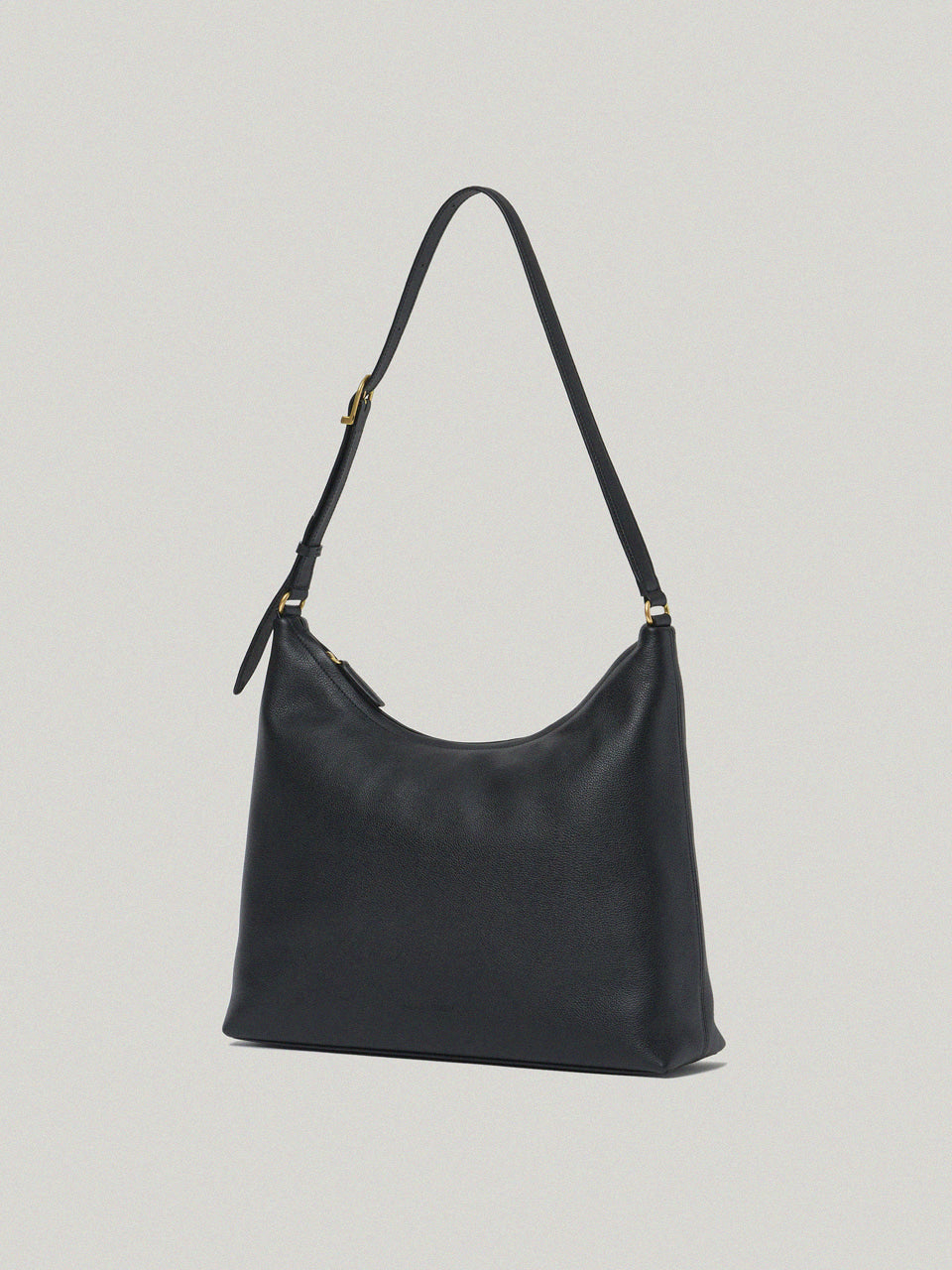 Base Hobo Bag In Soft Black