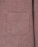 Charming Fattern Tweed Jacket In Pink